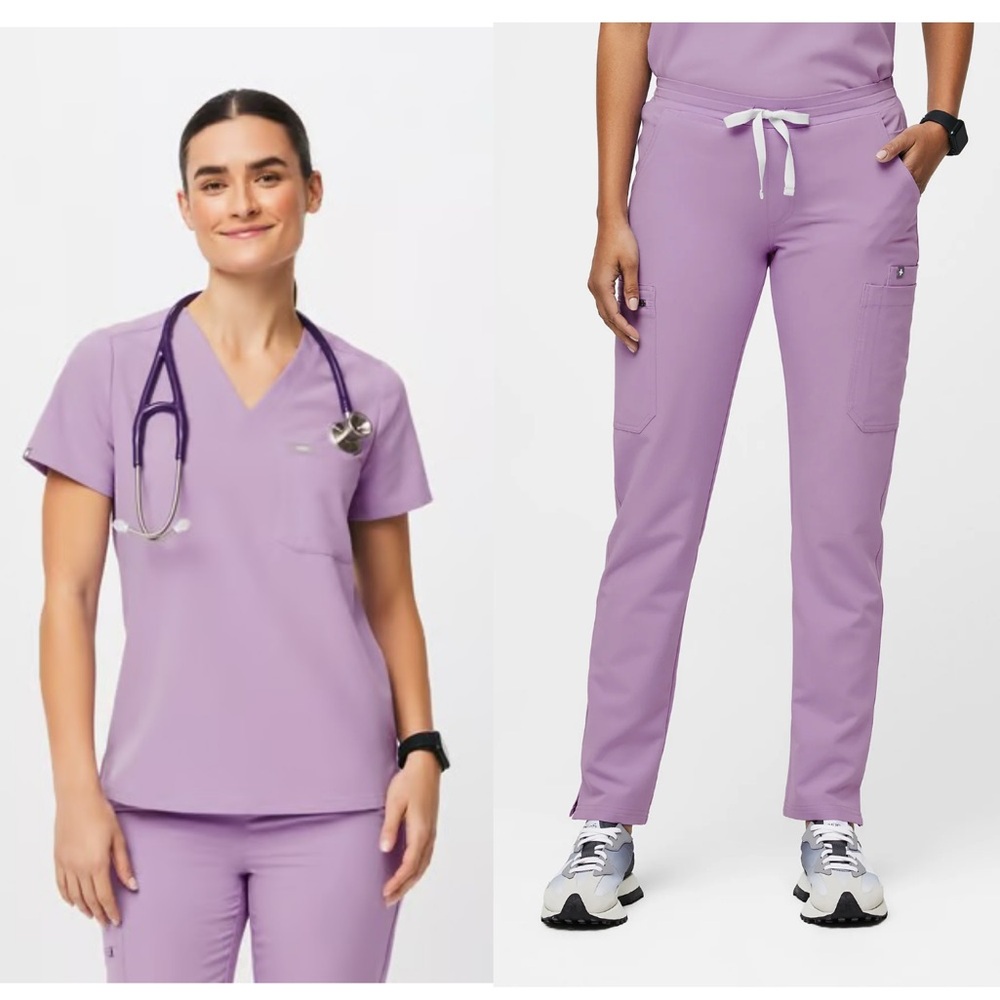 Figs Lavender Dew Scrub Set